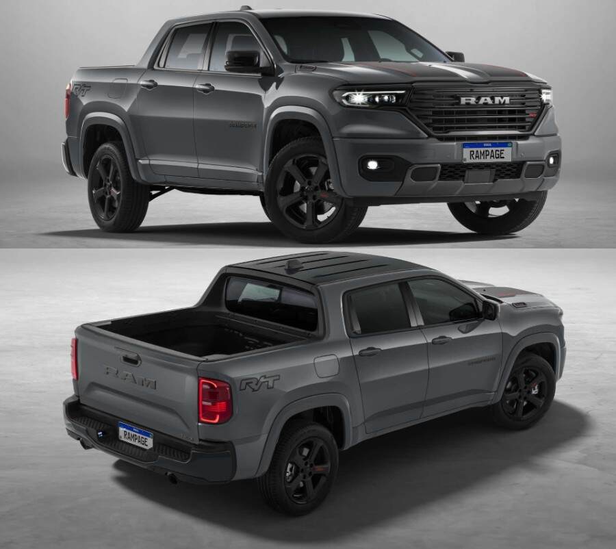 承载式车身三个版本可选入门级轿卡rampage正式发布