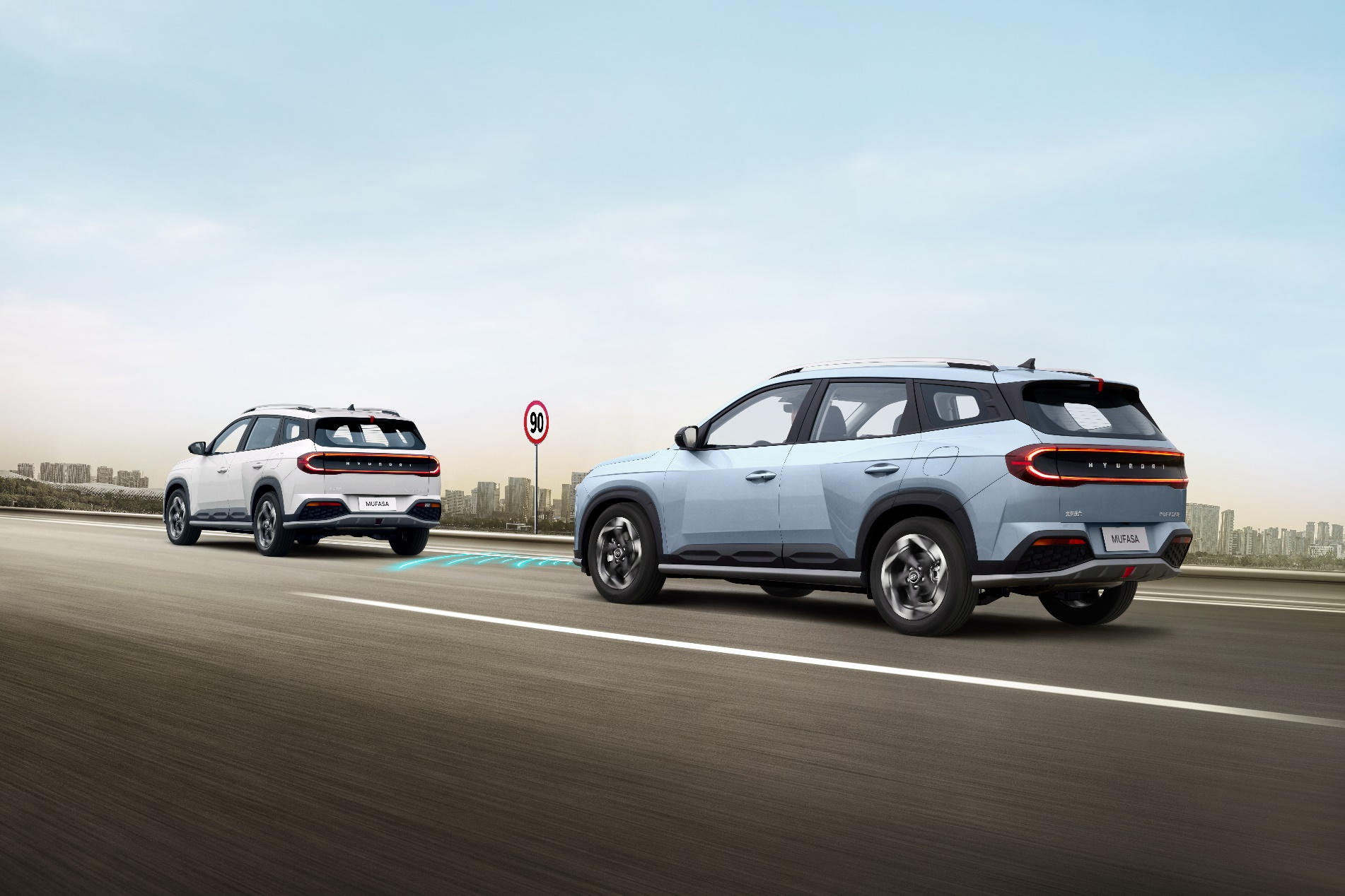 科技现代昆明秀场北京现代携mufasa沐飒亮相昆明车展