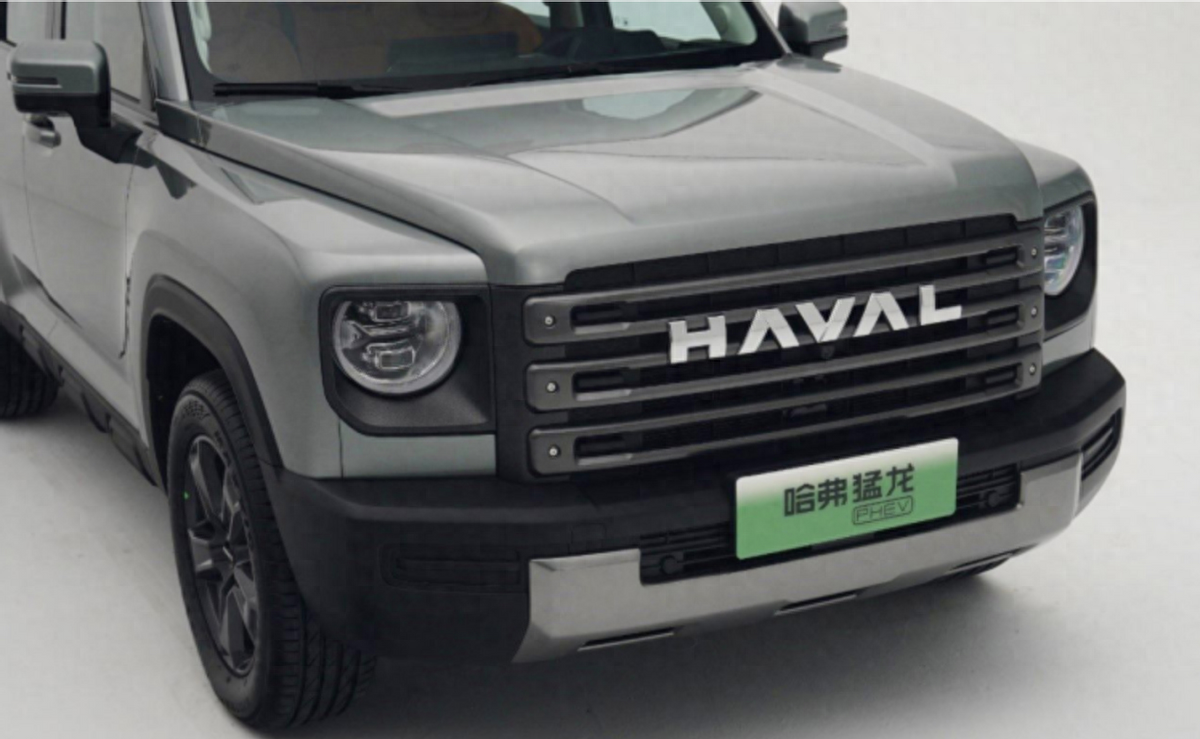 1公里仅需9分钱的新能源越野suv哈弗猛龙实车亮相