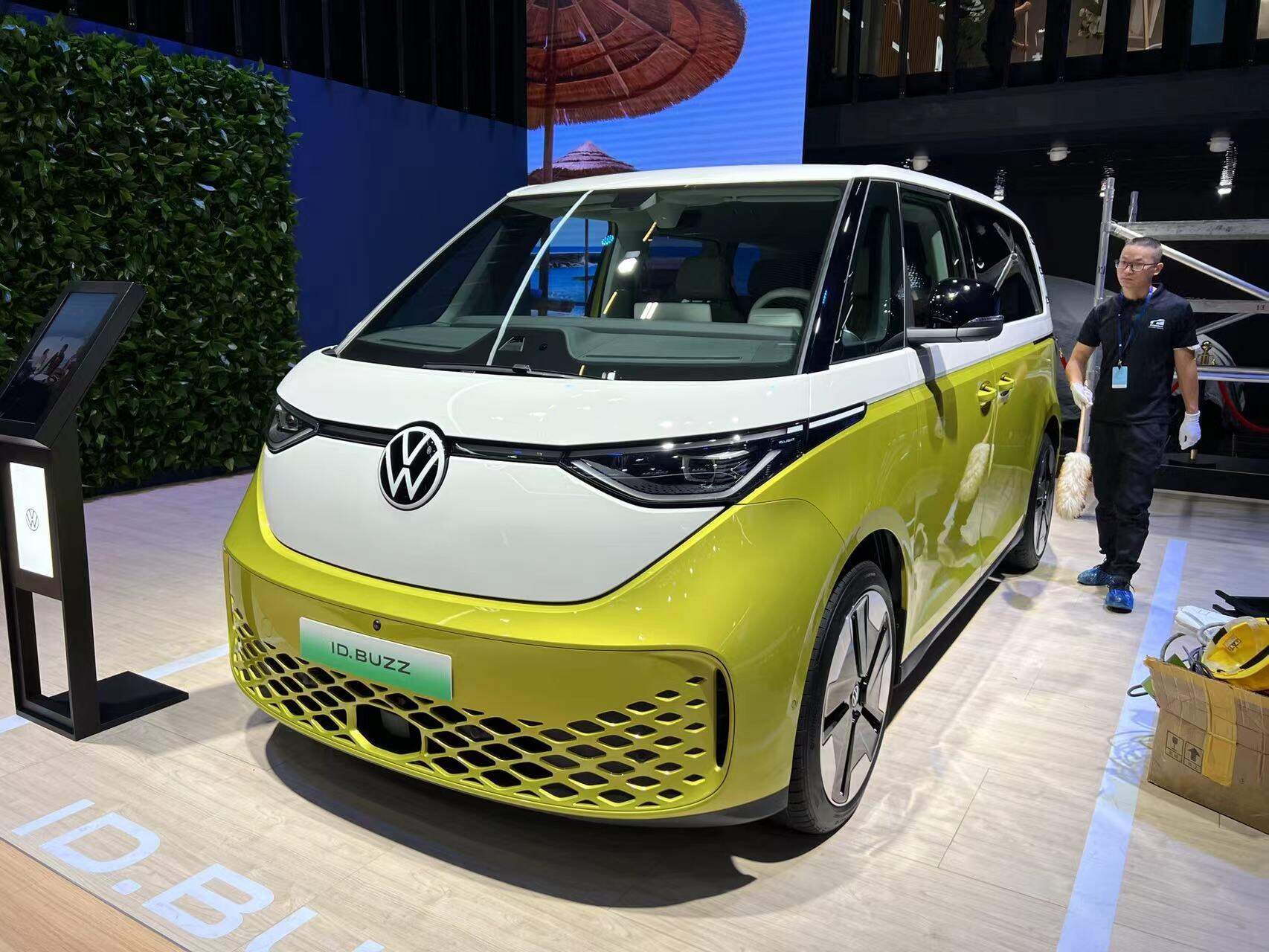 2023广州车展探馆进口方式引入国内大众idbuzz亮相