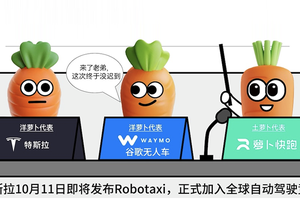 特斯拉Robotaxi对阵萝卜快跑：中美无人驾驶竞赛拉开序幕