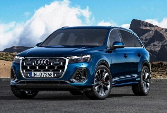 奥迪新款q7海外上市造型更加年轻30t8atquattro四驱系统