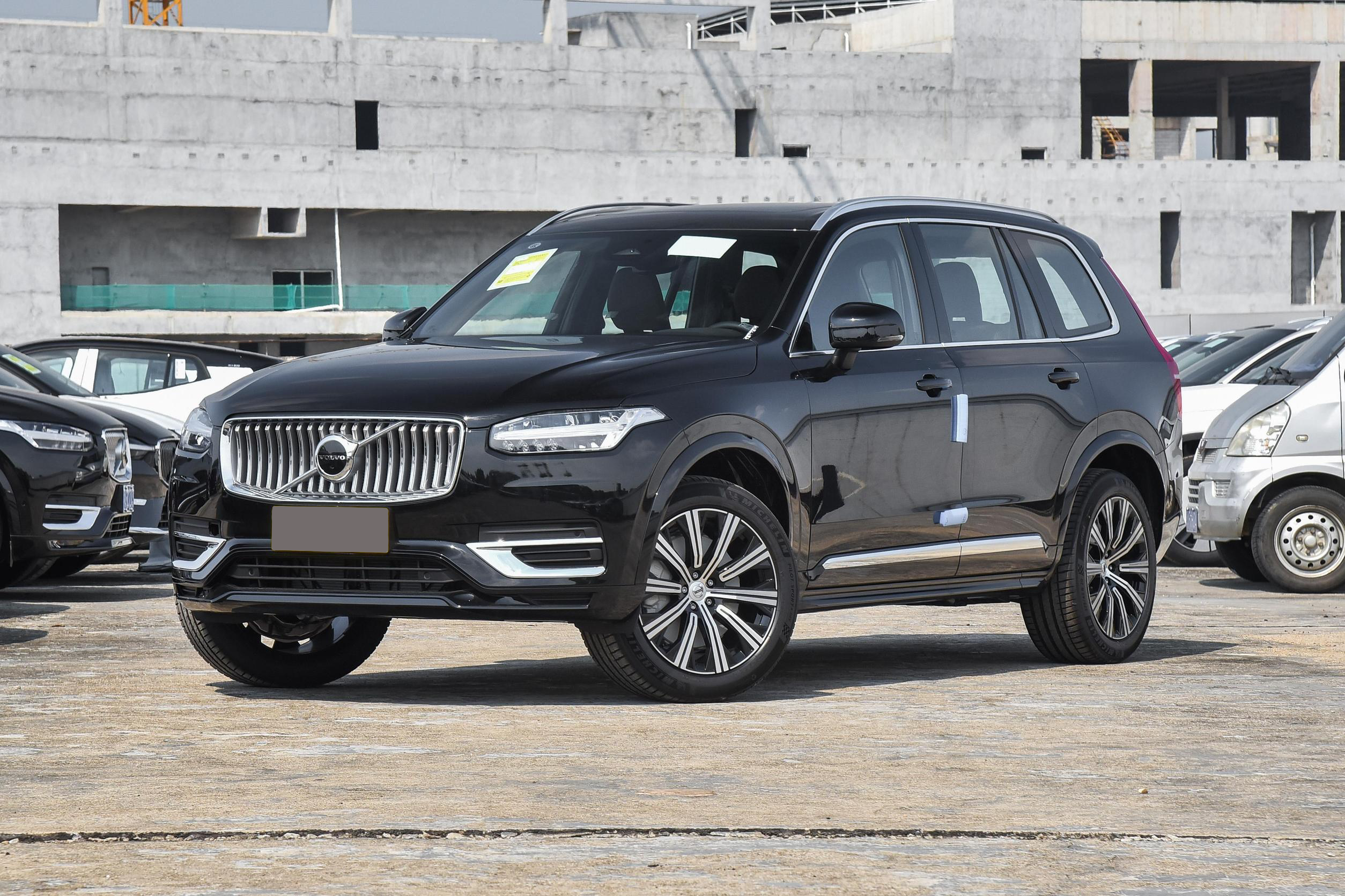 沃尔沃xc90新能源外观图片