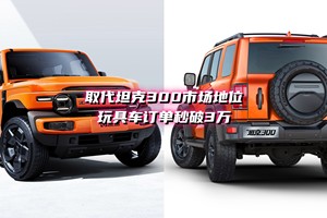 取代坦克300的“玩具车”订单秒破3万