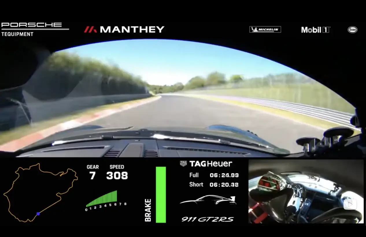 Mustang GTD加入纽北“6分俱乐部”，已能吃到911 GT3 RS尾气？