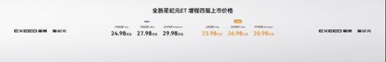迈向科技新豪华品牌，全新星纪元ET增程四驱上市，23.98万元起