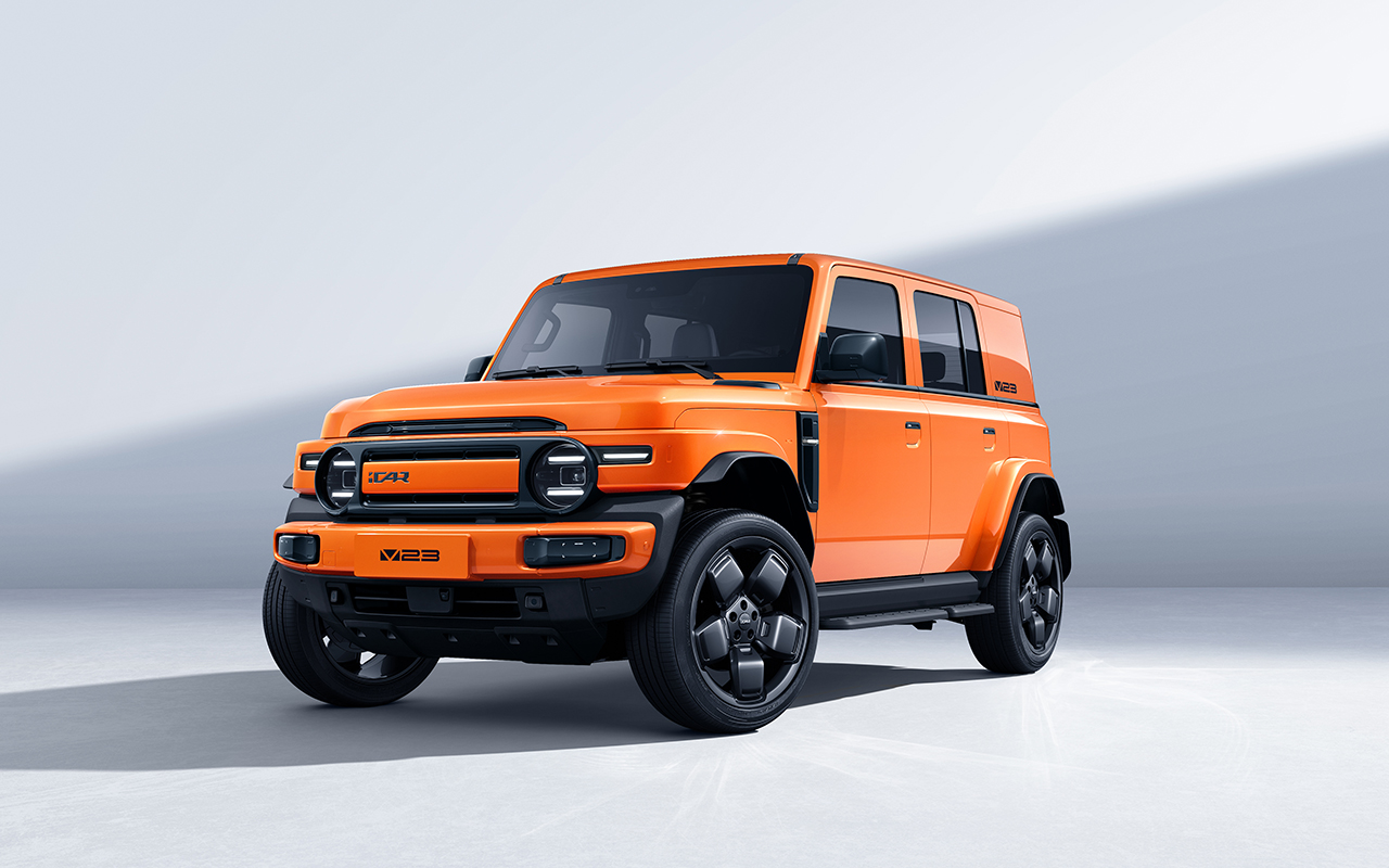 你的车型你做主纯电 复古SUV iCAR V23上市售9.98万起