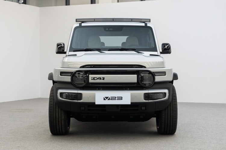 复古风格的电动SUV 奇瑞iCAR V23售9.98万起