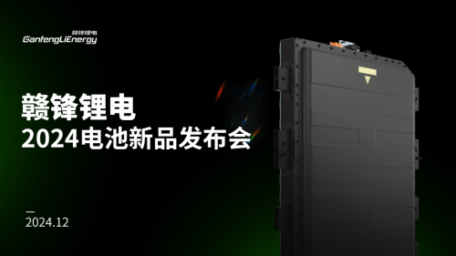 赣锋锂电新一代电池亮相，领跑新能源技术革新