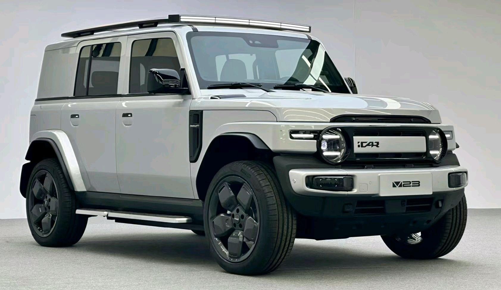 十万级纯电SUV偶遇！奇瑞iCAR V23对比银河E5，鹿死谁手？