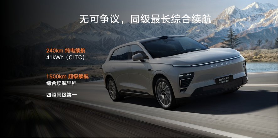 23.98万起：星纪元ET增程四驱长春站上市，用户共创的豪华舒适大满配新车