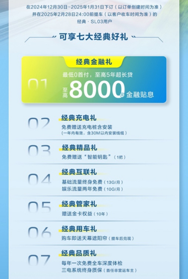限时疯抢！起售11.99万元，深蓝经典·SL03限量4000台超值上新