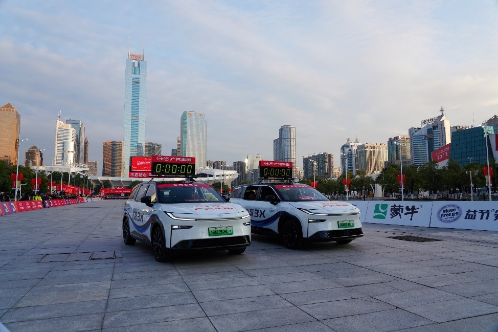 2024广马开跑，全场景智驾车铂智3X首发领航，新车开启线上下订