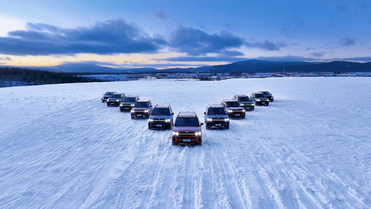 冰天雪地才是油车试金石，-30℃试驾北京现代第五代胜达