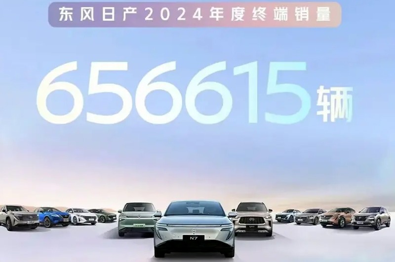 年销656615台，东风日产，销量走低但仍然保持回弹的实力