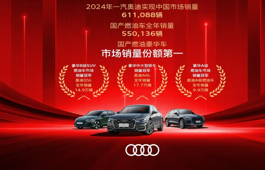 销量丨奔驰、奥迪、宝马2024年销量出炉，究竟谁才是第一？