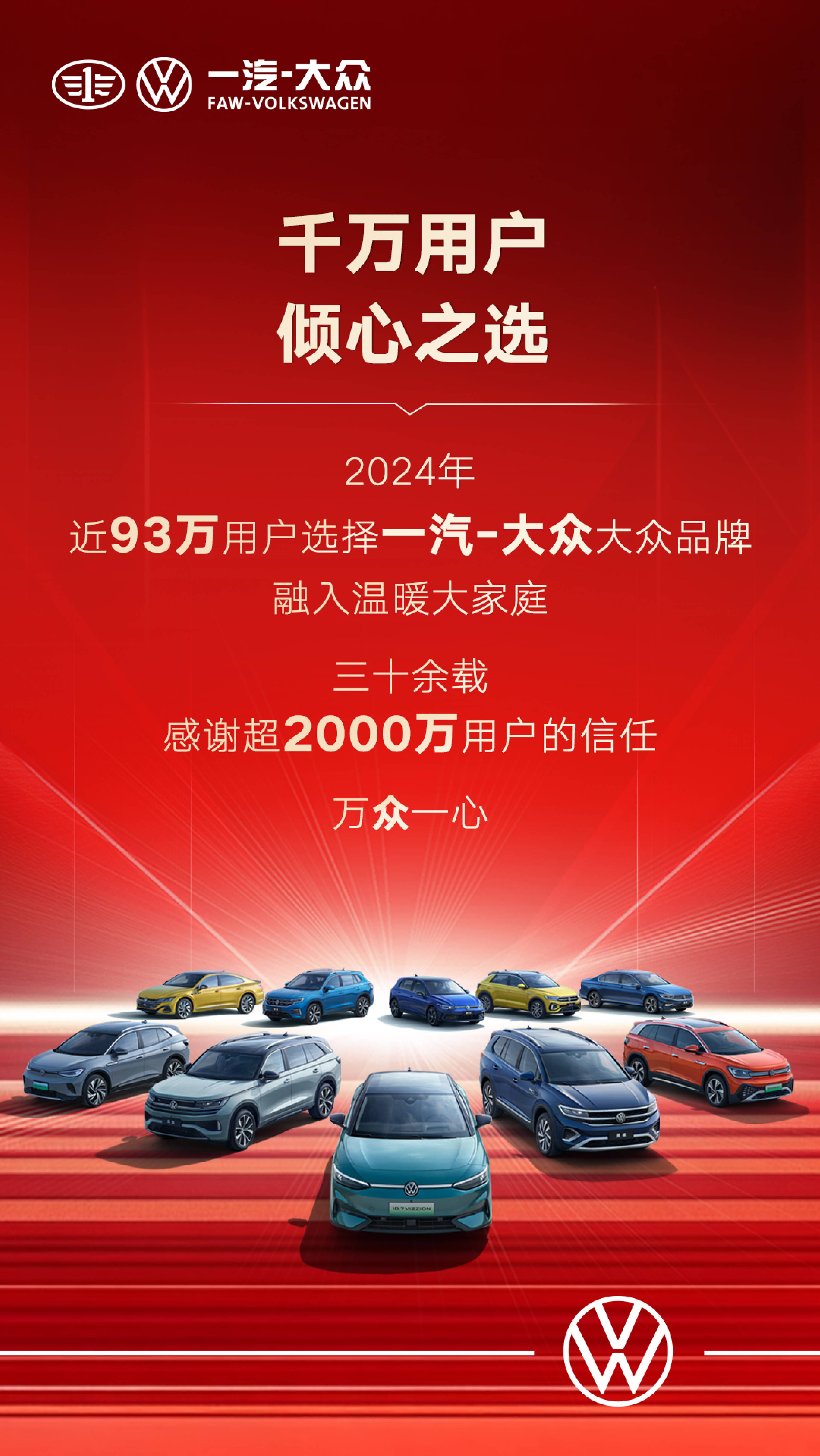 有油有电有混动，一汽-大众大众品牌争做“三好学生”