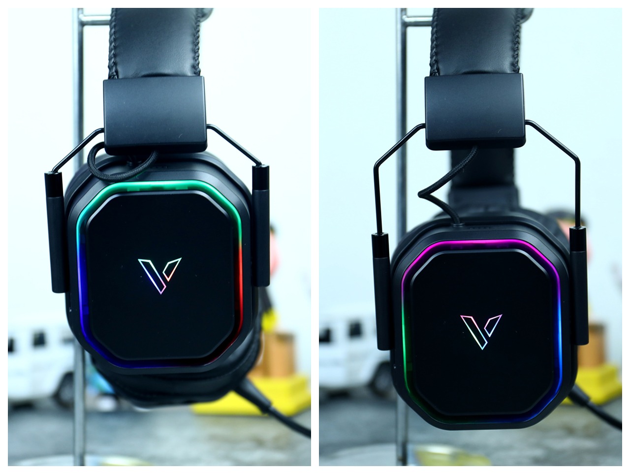 兼容多设备，电竞必备！雷柏VH850多模耳机听声辨位超神体验