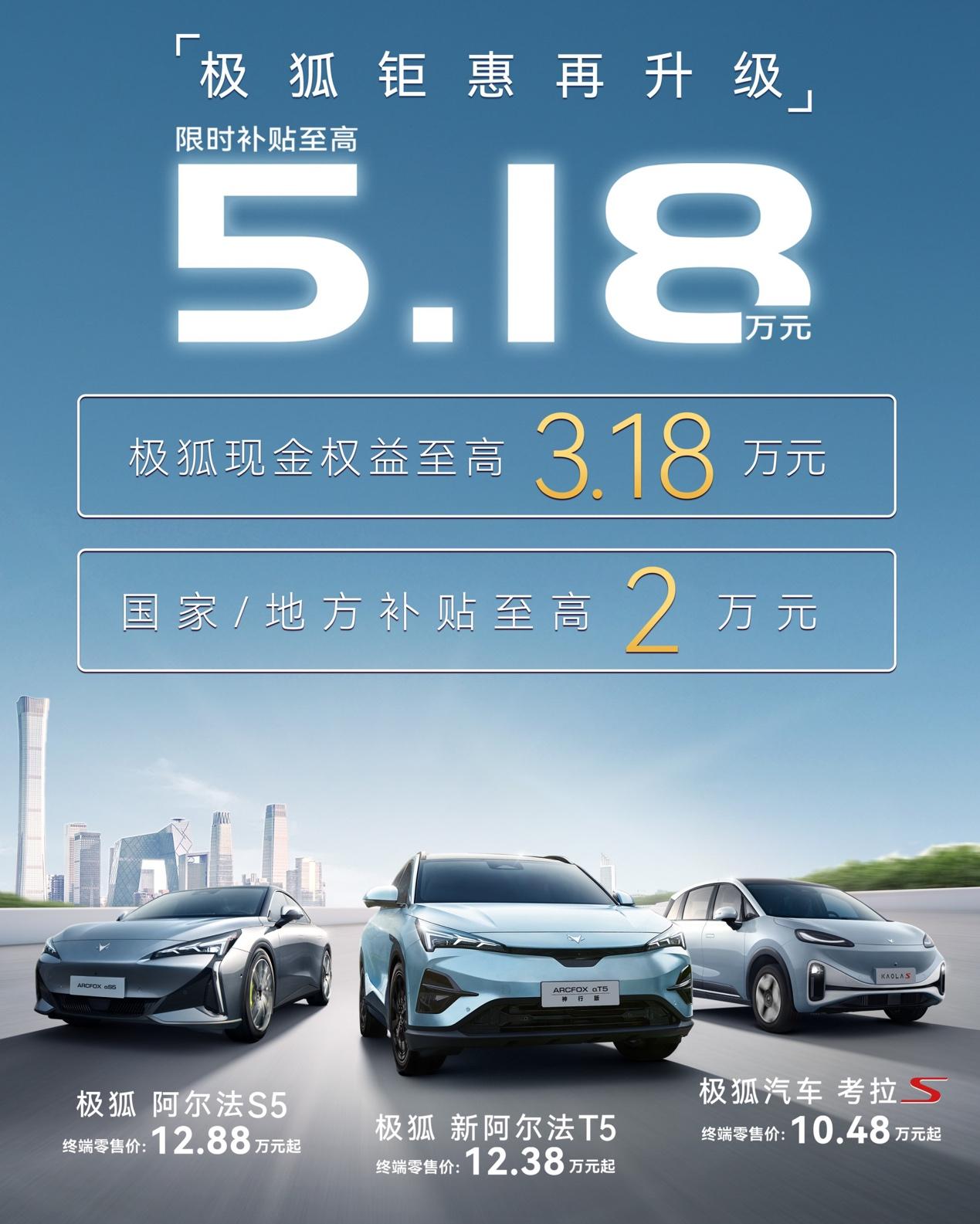 还在为新国补政策焦虑？极狐带来『双重兜底』这颗定心丸