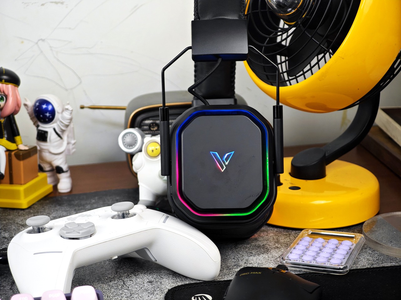 兼容多设备，电竞必备！雷柏VH850多模耳机听声辨位超神体验