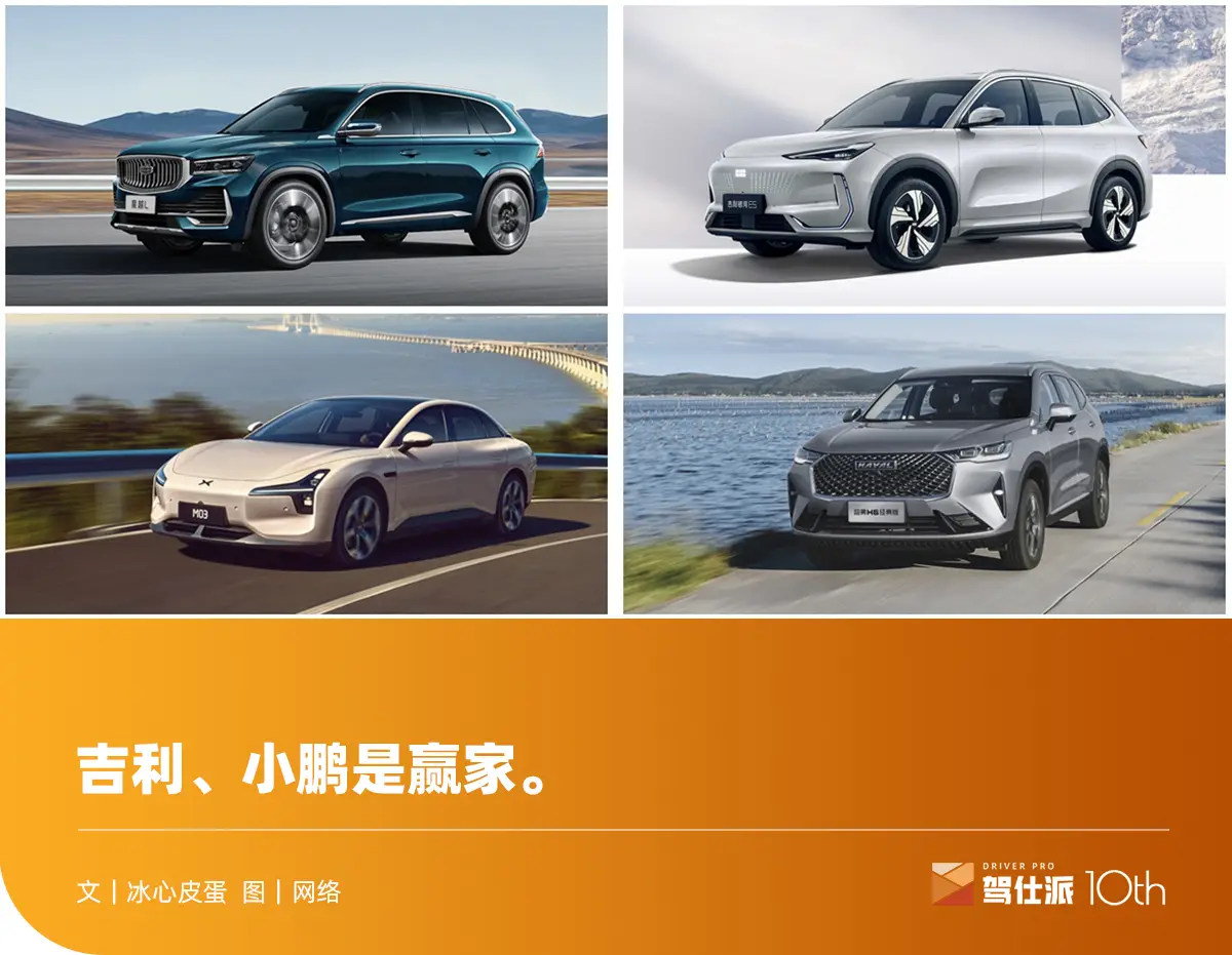 “非主流年度车型”我选这10部，回顾2024车企们的得与失（上）