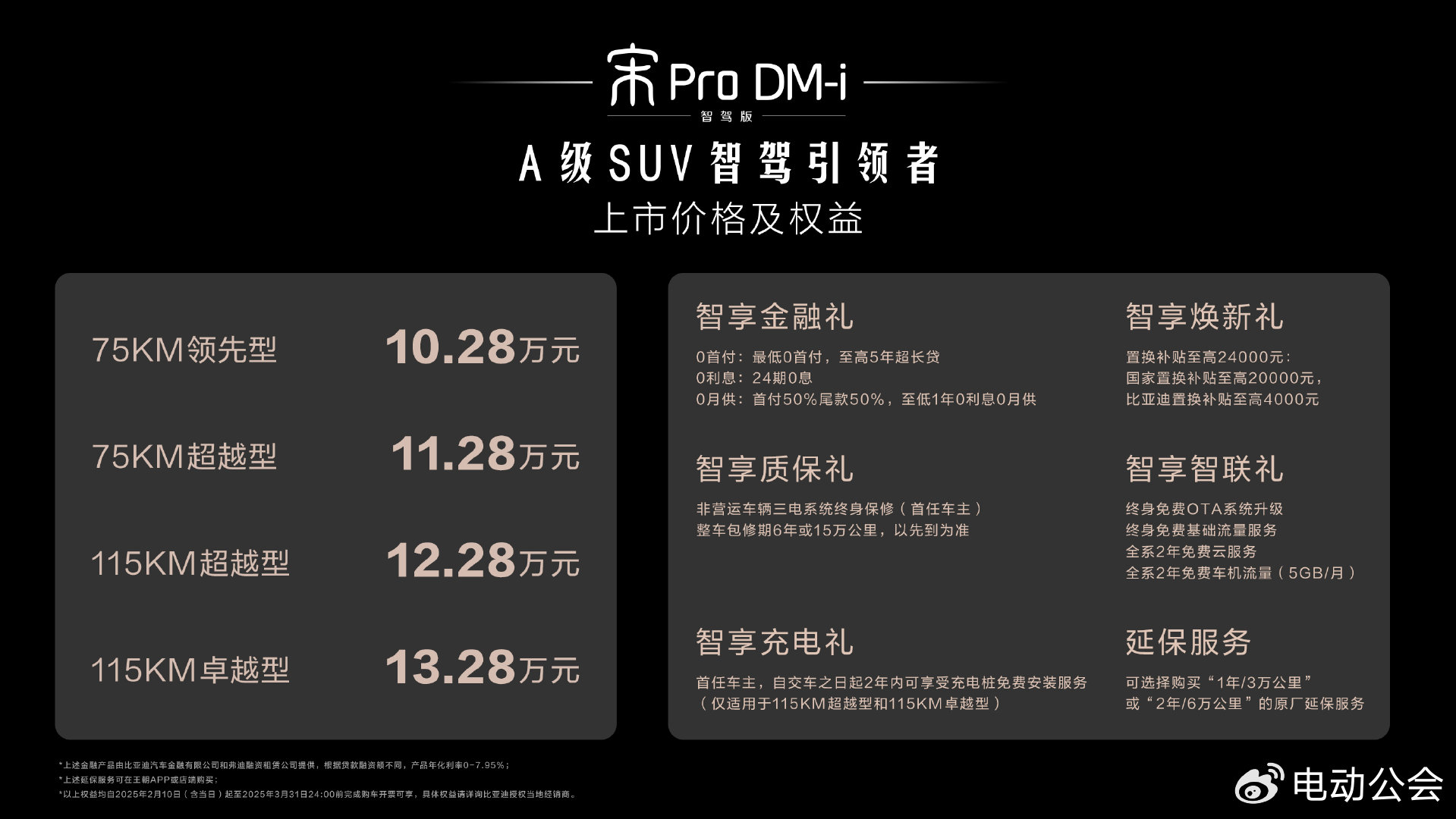 10.28万元起，宋Pro DM-i智驾版全系标配“天神之眼 C”上市