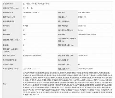 方程豹豹5申报图曝光：越野圈"新卷王"诞生？