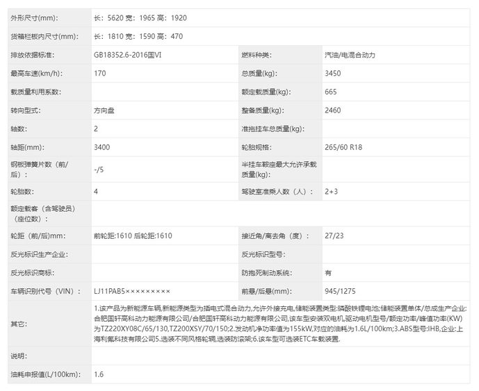 江淮首款插混皮卡来了！2.0T+前后双电机，性能堪称“王炸”