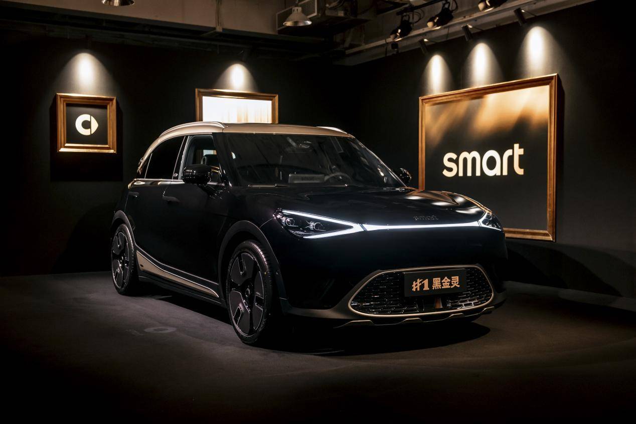 smart不卷价格卷玩法，#1 黑金灵限量版售21.99万，全球仅500台