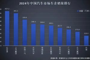 杀疯了！比亚迪2024年勇夺三冠王，狂卖427万台称霸全球