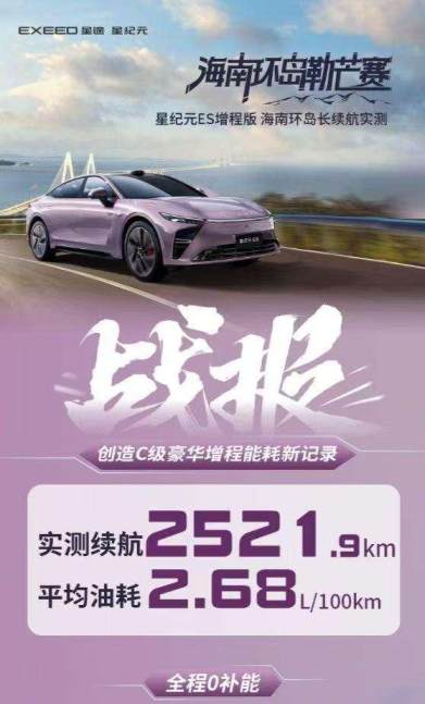 从海南环岛挑战看星纪元ES增程版技术实力与行业影响