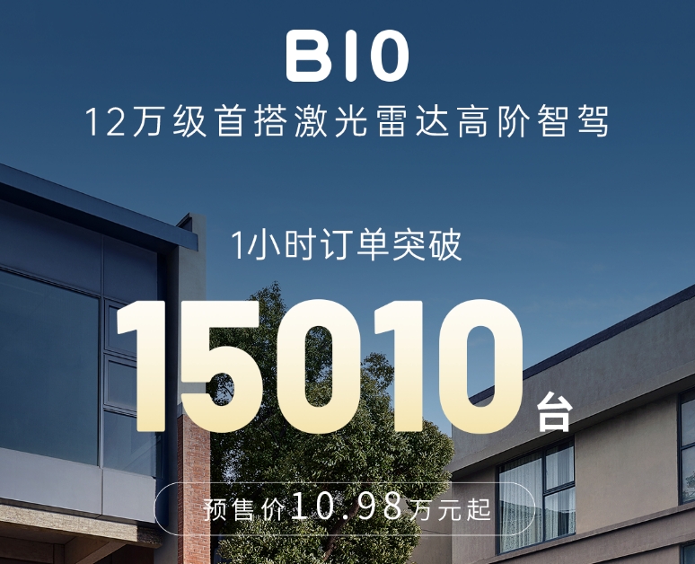 高通双旗舰芯片+激光雷达，零跑B10开启预售，才10.98万起！