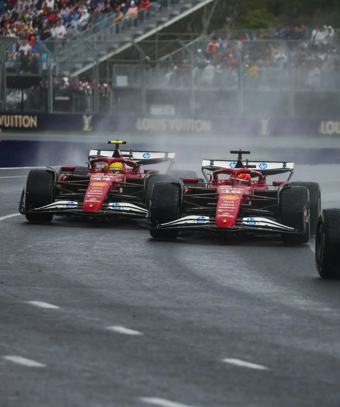 2025 F1揭幕战雨中完赛，上海正式进入“F1时间”
