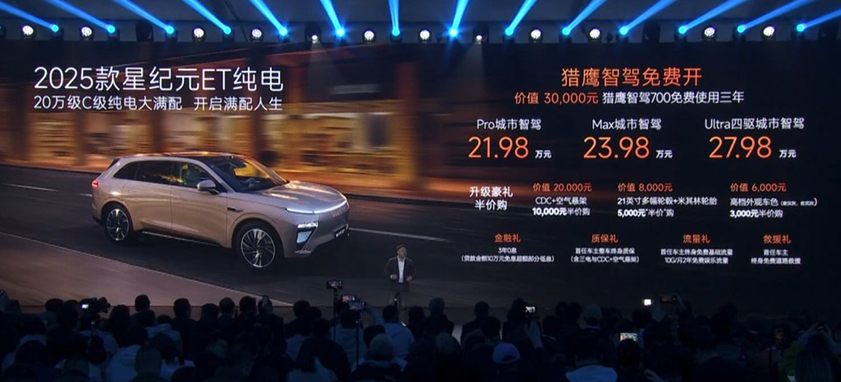智能化不客气！2025年奇瑞全系车型将搭载高阶智驾