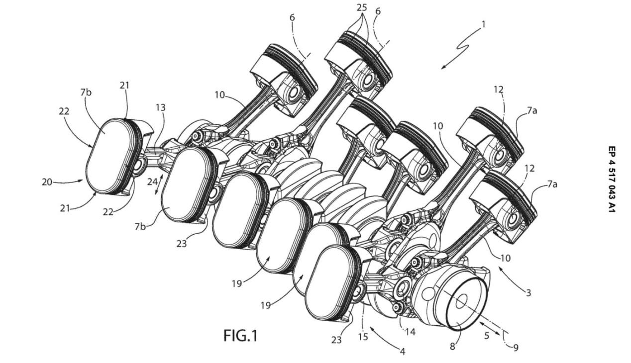 法拉利申请胶囊型活塞专利，“药丸”让发动机尺寸减半