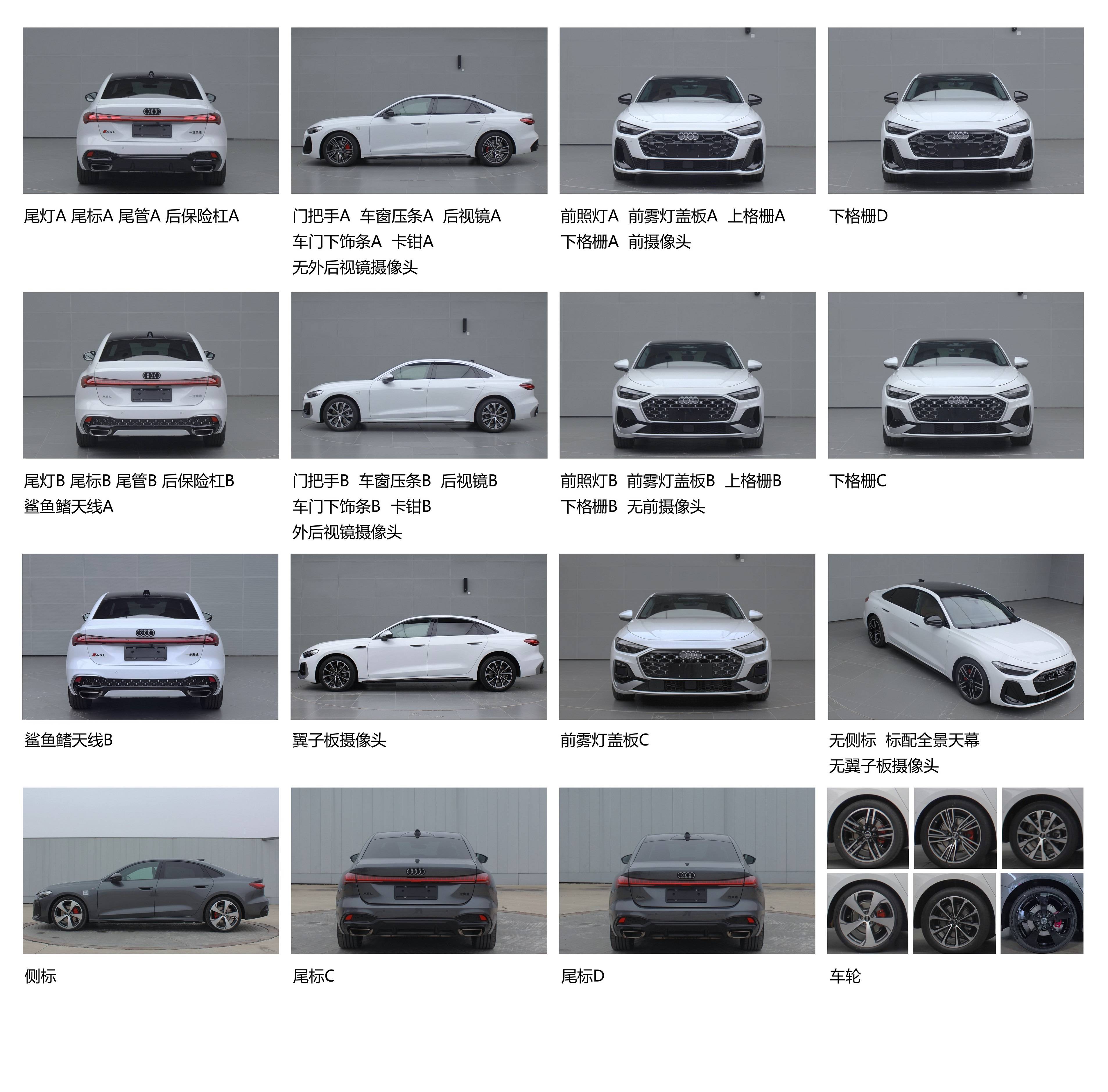 一汽奥迪A5L登录工信部新车目录，两款设计风格寻求有缘人