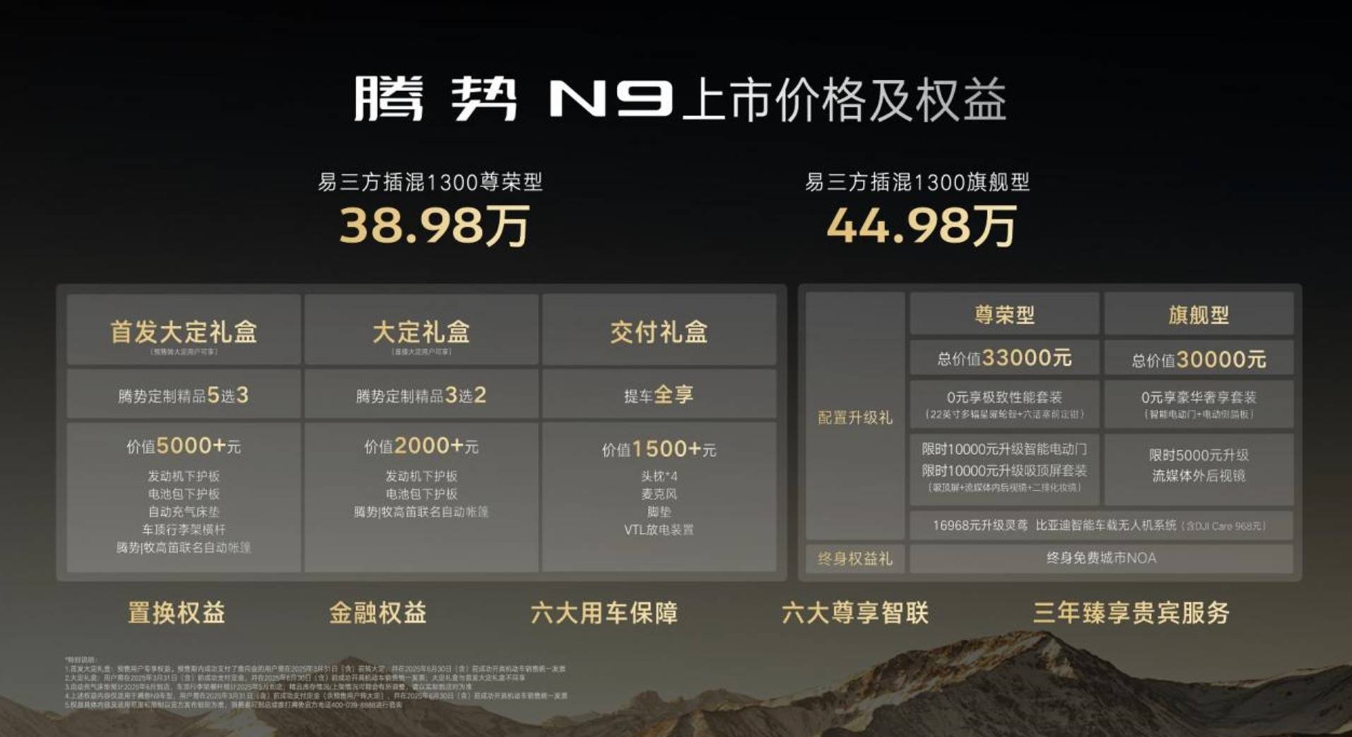 这次拒绝低调！科技安全全能旗舰SUV腾势N9正式上市
