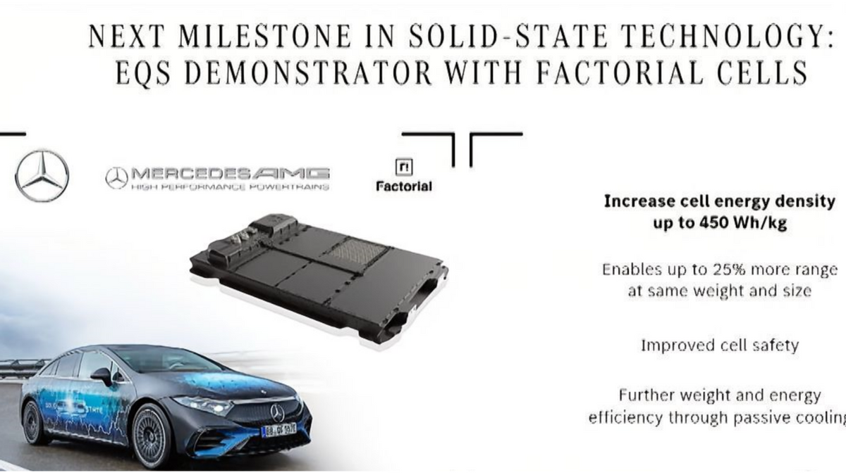 充1次电跑1000km？奔驰全固态电池解读，关键点在哪里？