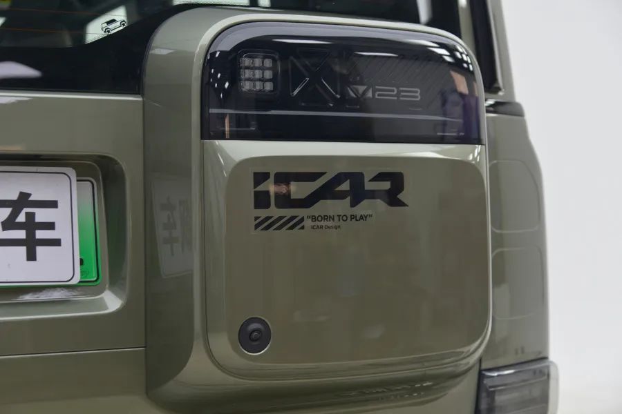 奇瑞iCAR V23：复古越野方盒子，只要10万，回头率100%！