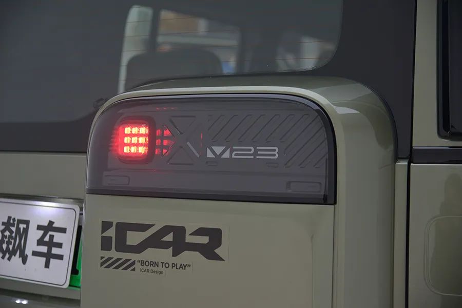 奇瑞iCAR V23：复古越野方盒子，只要10万，回头率100%！