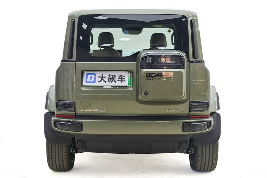 奇瑞iCAR V23：复古越野方盒子，只要10万，回头率100%！