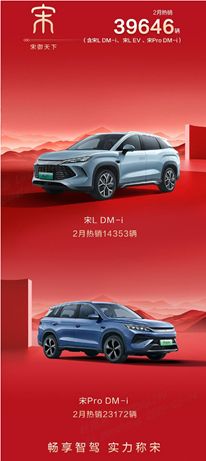 宋PLUS DM-i单月破6万，比亚迪宋家族稳坐SUV榜首