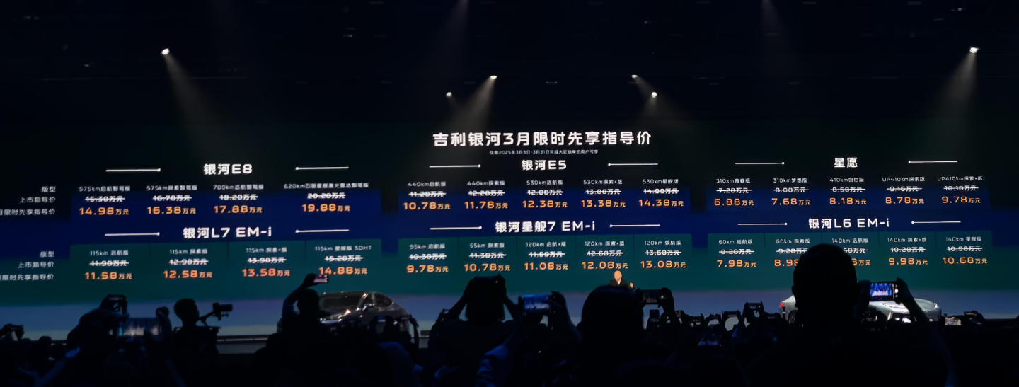 千里浩瀚，百万银河，吉利再造黄金时代