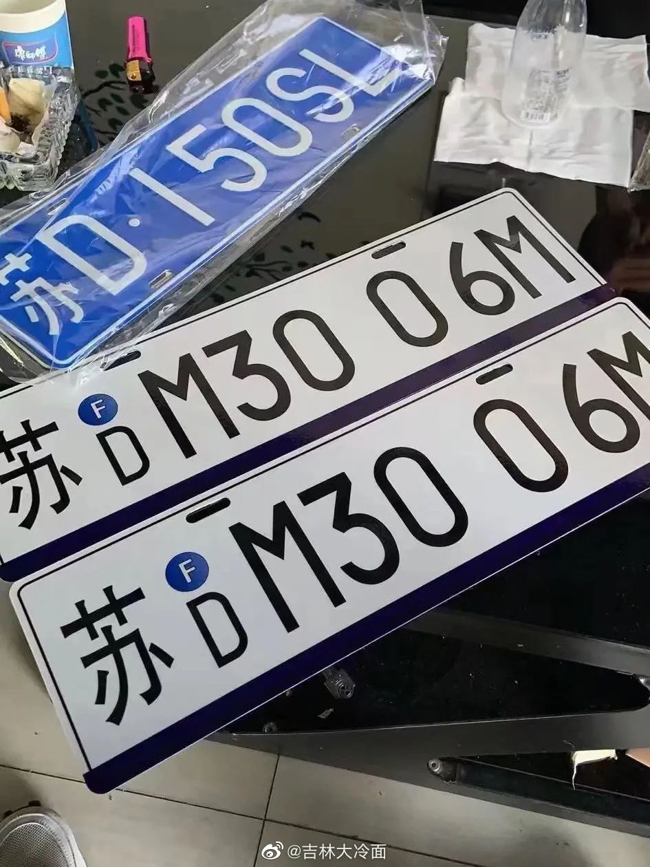 国内新能源车牌有望改变？