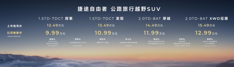 售12.49万元起，捷途自由者上市，年轻人的第一台越野方盒子来了！