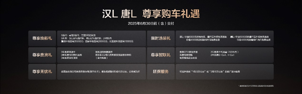比亚迪汉L以划时代之名震撼上市，20.98万元起售