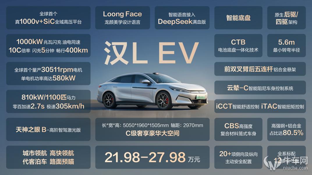 汉L唐L上市20.98万元起，路天：满足年轻用户的所有用车想象