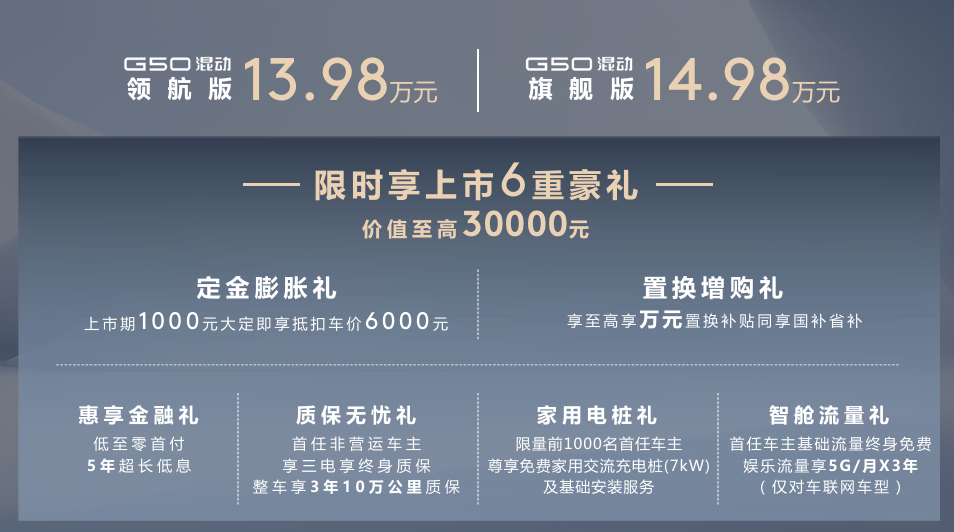 国民MPV新标杆！上汽大通G50 混动震撼上市， 售价13.98万元起