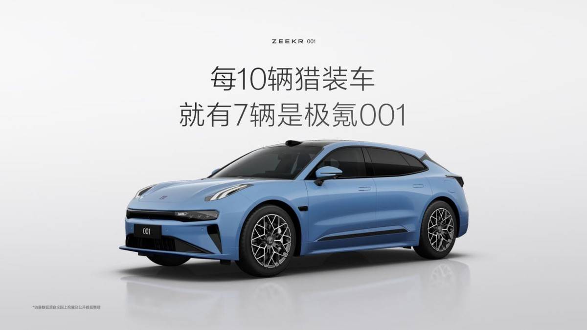 科技猎装轿跑极氪007GT正式上市，售价20.29万起！
