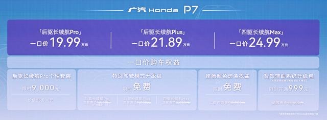 随我所控！ 19.99万元起，新驾趣纯电SUV广汽本田 P7闪耀上市